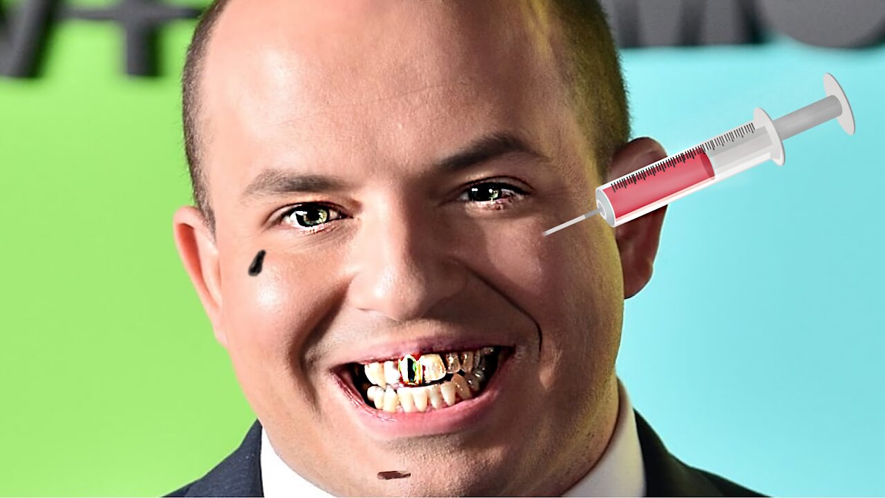 Vaccine Selfies: Brian Stelter goes Gangster