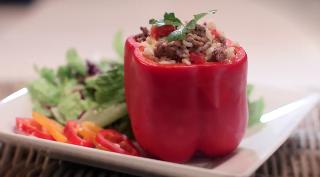 Stuffed Peppers with Chef Carla Hall