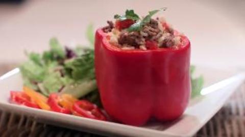 Stuffed Peppers with Chef Carla Hall