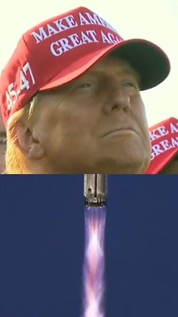 Donald Trump Attends SpaceX Rocket Launch with Elon Musk