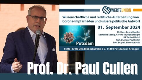 Corona-Symposium WerteUnion Potsdam | Prof. Dr. Paul Cullen (Vorschau)