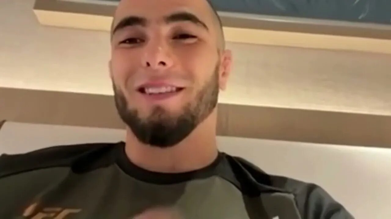 UFC star Muhammad Mokaev explains miraculous escape from kneebar #ufc #muhammadmokaev