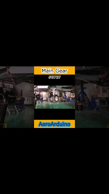 Watch How Main Landing Gear #B737 Operation #Aviation #Fly #AeroArduino