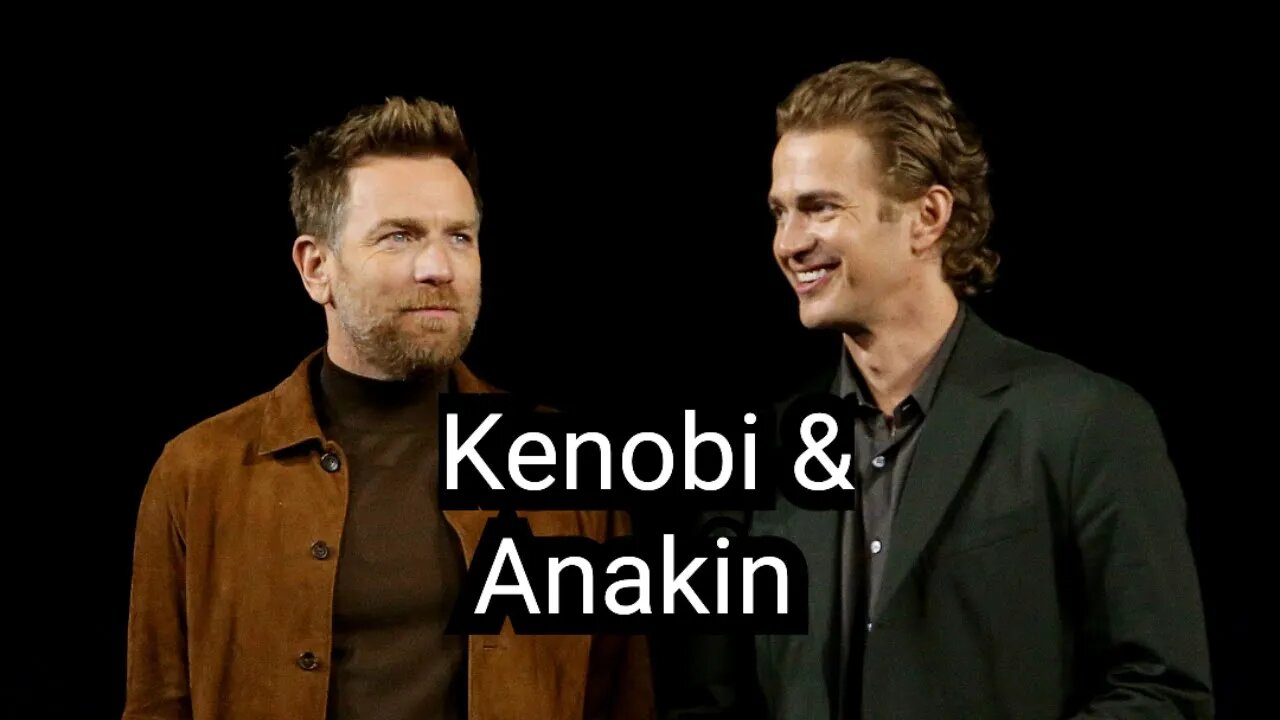 Hayden Christensen and ewan mcgregor