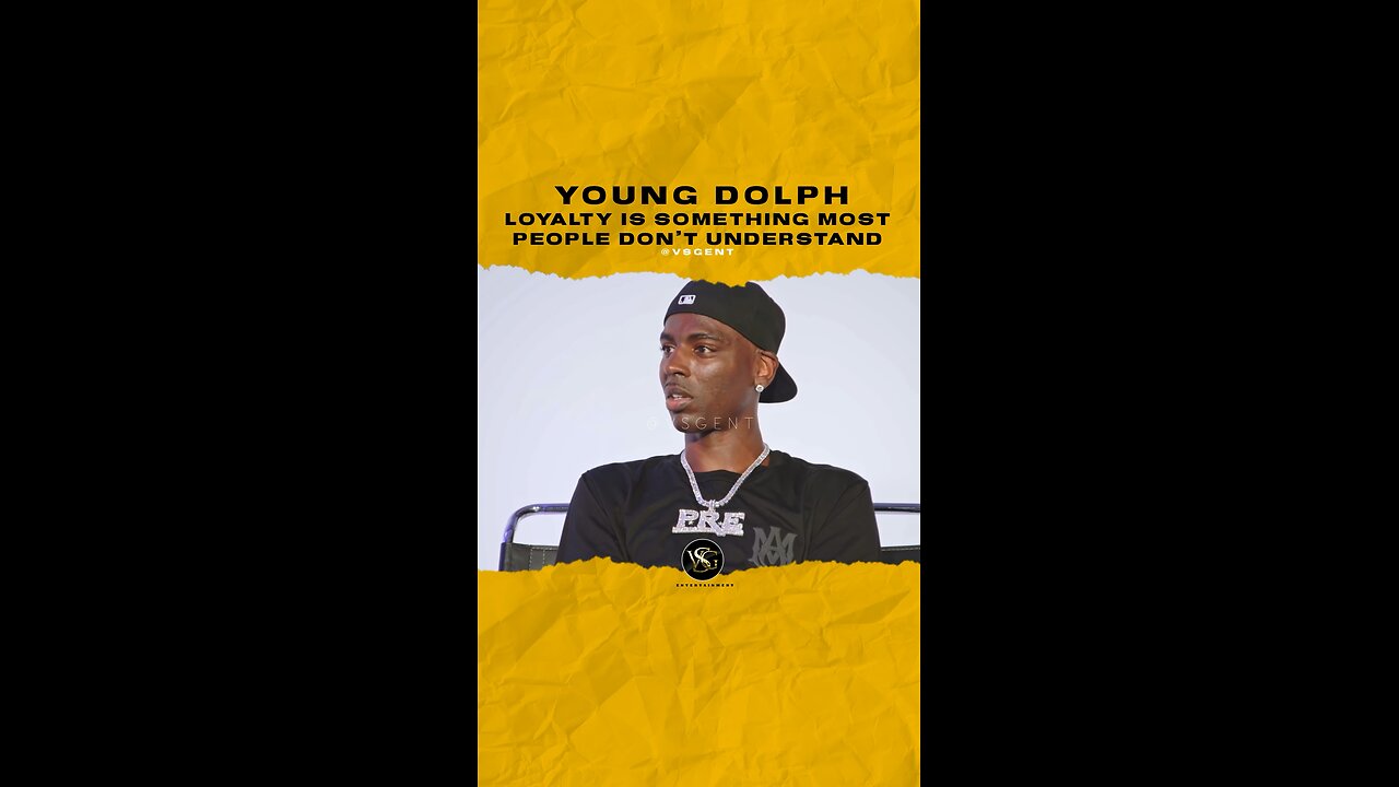 @youngdolph Loyalty is something most people won’t understand