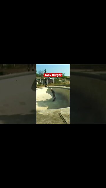 Fun Line @ Bruce Lee Bowl #poolskating #bowlskating #skateboarding #poolskateboarding #tobyburger