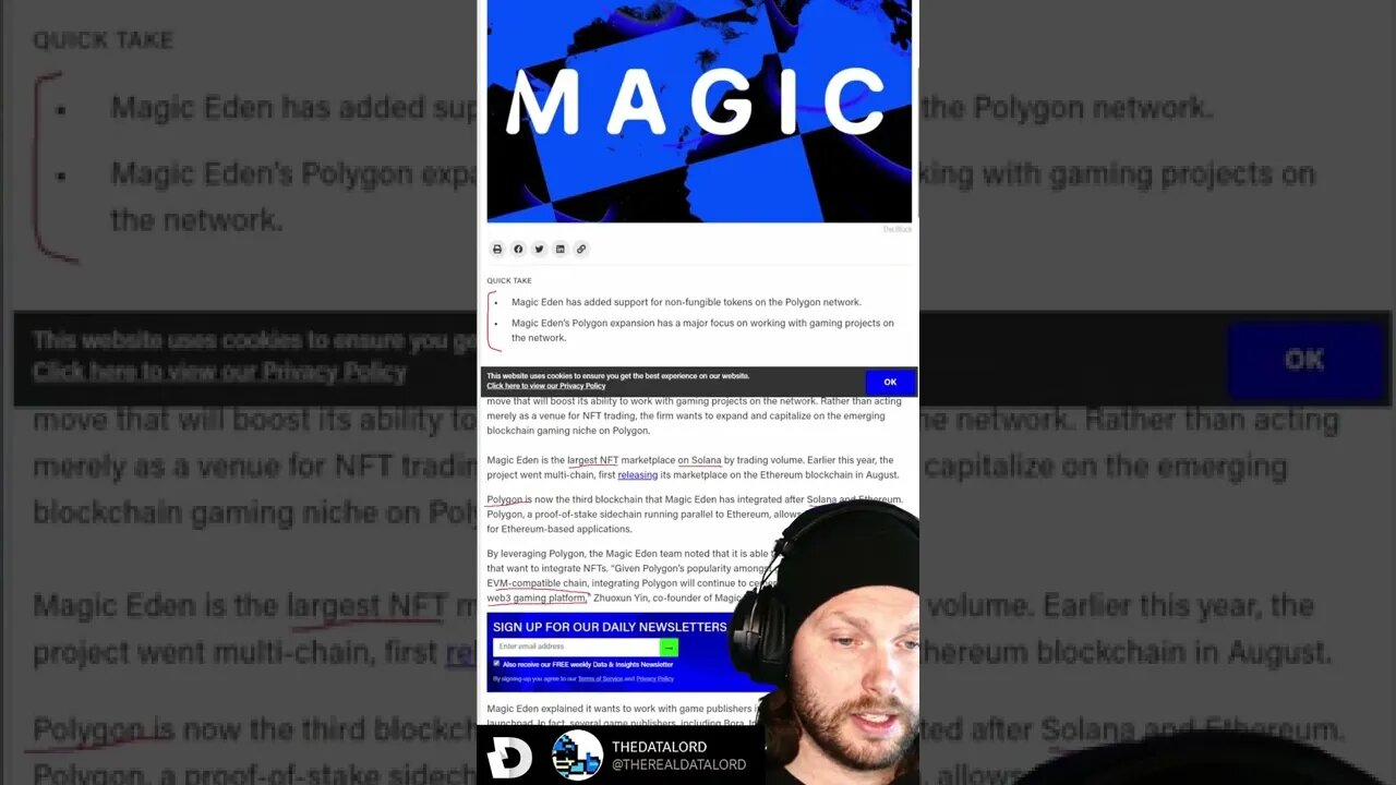 WEB3 GAMING? Magic Eden Is Woopin NFT Ass!