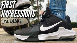 Nike Air Max Impact 4 - First Impressions & On Court Review