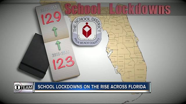 School lockdown incidents are up in Florida, but tracking is spotty