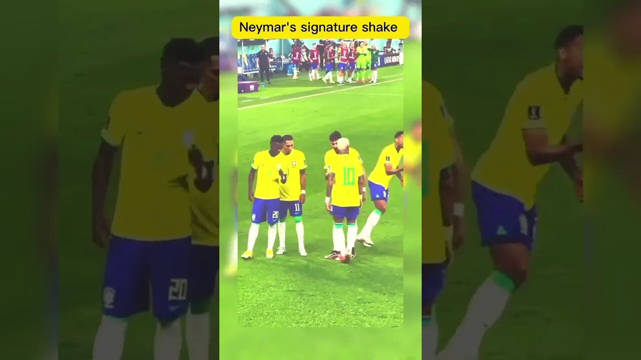 neymar's characteristic shake