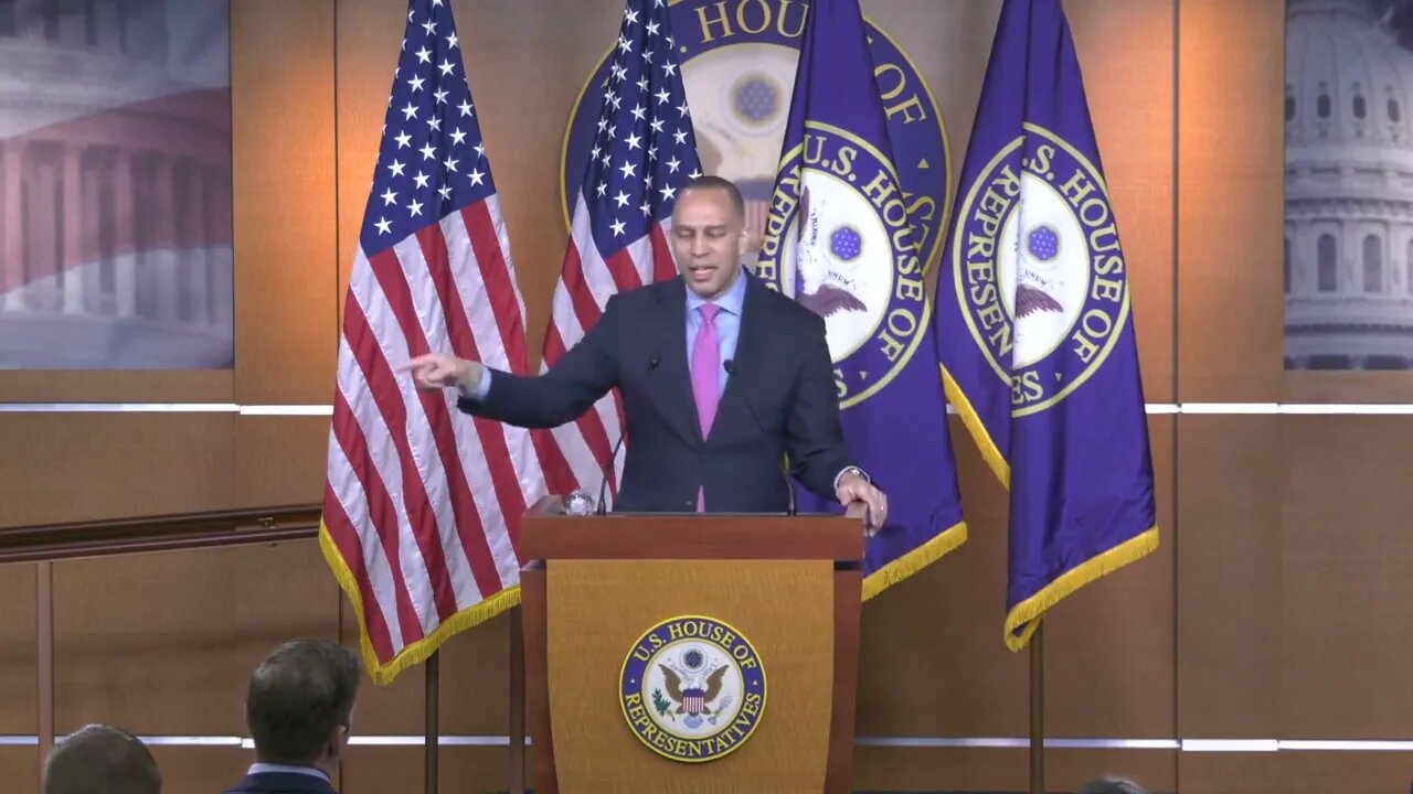 Hakeem Jeffries Does Not Denounce Antisemitic, Racist Remarks Of His Uncle, Louis Farrakhan