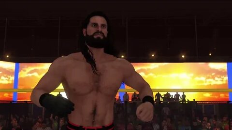 WWE2K22: Seth Rollins 20 Full Entrance