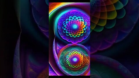 Psychedelic Animations Sacred Geometry art PT7#shorts