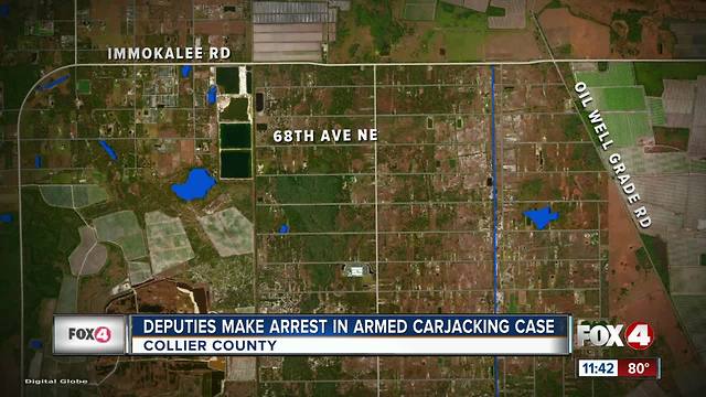 Deputies make arrest in Naples armed carjacking