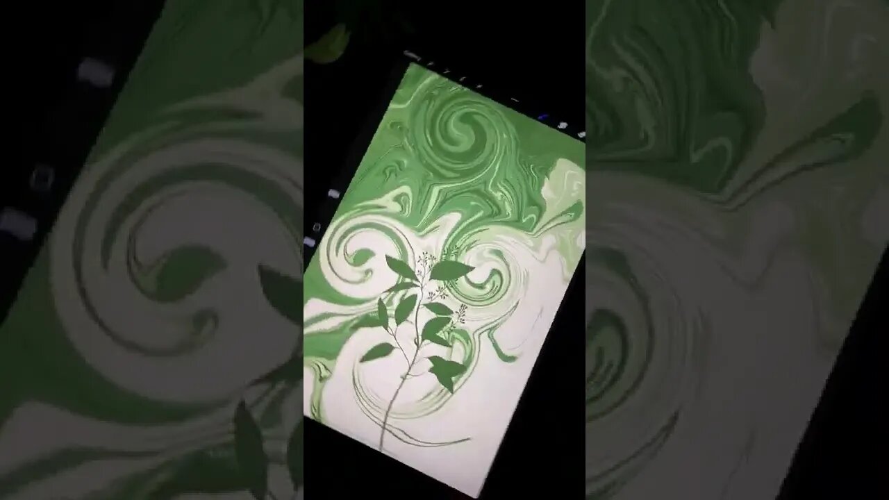 Daily Art nr.76🖌️ Abstract Plants 🌿 #abstract #drawing #procreate #ipadart #howtodraw #plants #gree