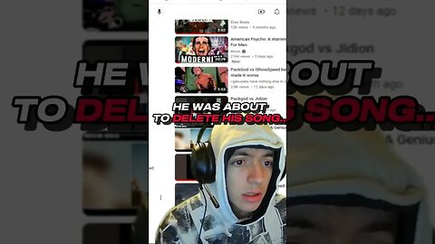 this KID deleted his SONG because of this... #viral #shorts