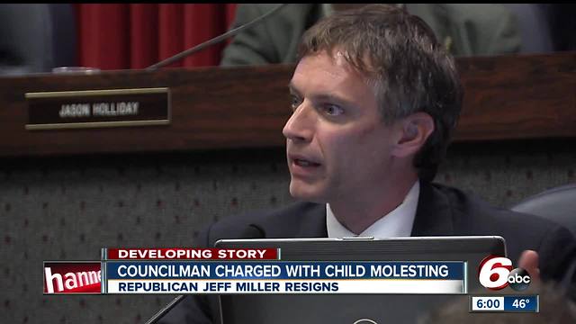 Indianapolis City-County Councilman charged with child molesting