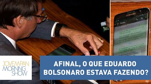 Afinal, o que Eduardo Bolsonaro estava fazendo? | Morning Show