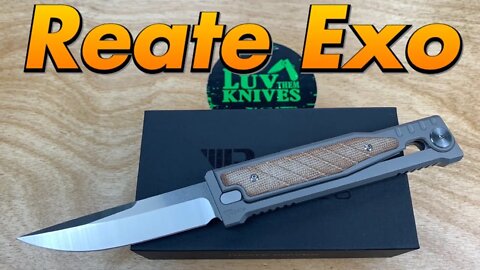 Reate Exo Gravity knife / includes disassembly / great fidget factor but practical carry ?