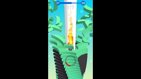 Stack ball gameplay level 37