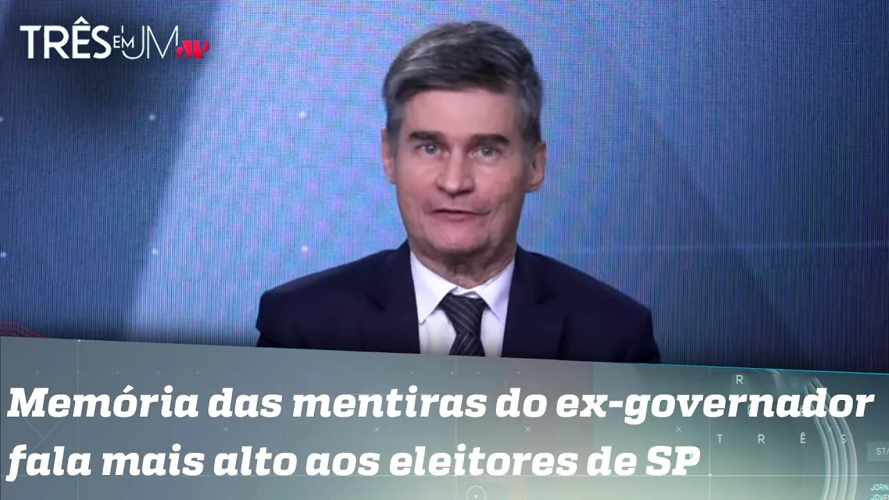 Fábio Piperno: Mesmo com impopularidade, Doria ainda aparece na frente de Tebet nos levantamentos