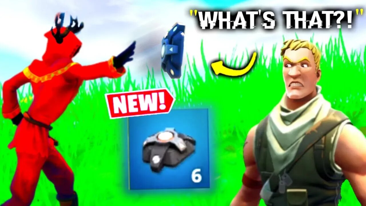 I Trolled Him With NEW Proximity Mines.. (Fortnite)