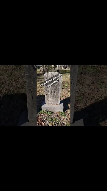 So much changes in 136 years. #change #time #wonder #cemetery #grave #history