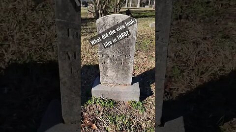 So much changes in 136 years. #change #time #wonder #cemetery #grave #history