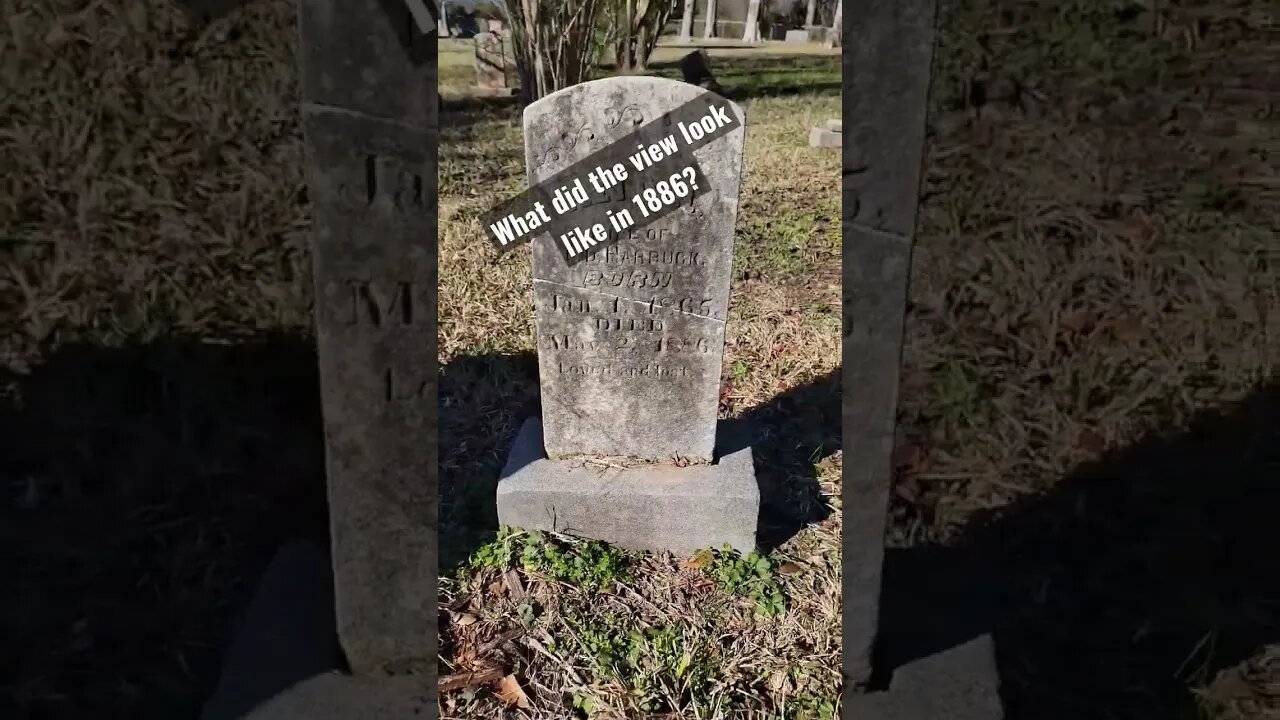 So much changes in 136 years. #change #time #wonder #cemetery #grave #history