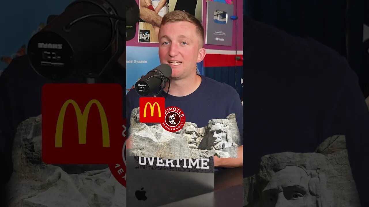 FAST FOOD MOUNT RUSHMORE!! Did He Get It Right?! #shorts