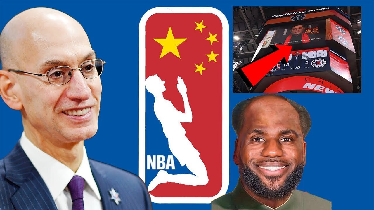 The NBA ALLOWS the Chinese Communist Party to address an NBA crowd before a game! This is our ENEMY!