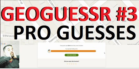 GeoGuessr #3 "This is how professionals do it"