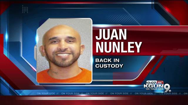 Inmate walks away from work crew in Safford, found