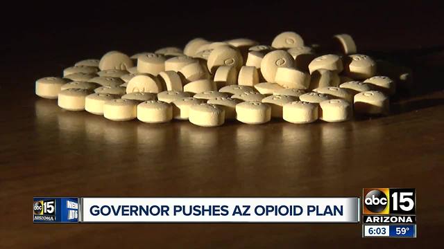 Gov. Ducey pushes Arizona opioid plan