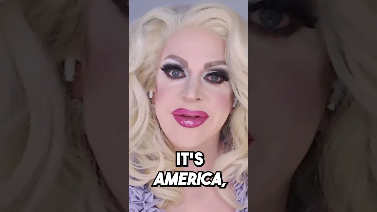 Anti-Drag Legislation is Anti-Freedom #shorts