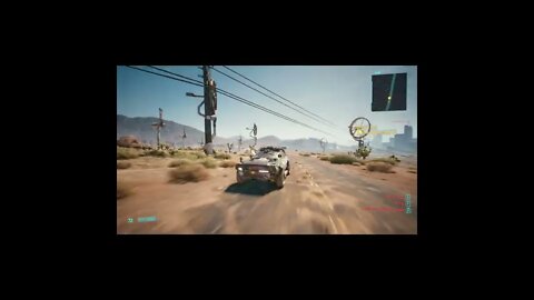 #shorts Не много покатались на тачке Митча #cyberpunk2077