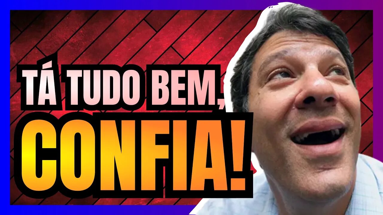 HADDAD viaja na MAIONESE e afirma que os INVESTIDORES GRINGOS confiam no BRASIL