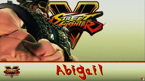 Street Fighter V Arcade Edition: Street Fighter V - Abigail