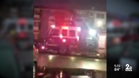 Lighting strike causes apartment fire, leaving dozens without home