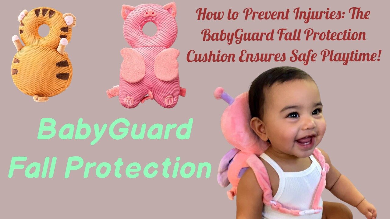 How to Prevent Injuries: The BabyGuard Fall Protection Cushion Ensures Safe Playtime!