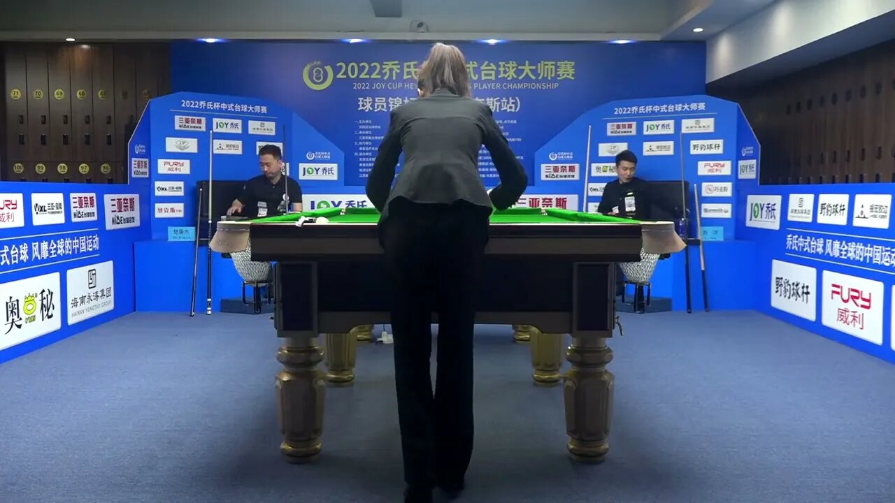 Zheng Yubo, the quasi god of Chinese billiards, is a strong winner!