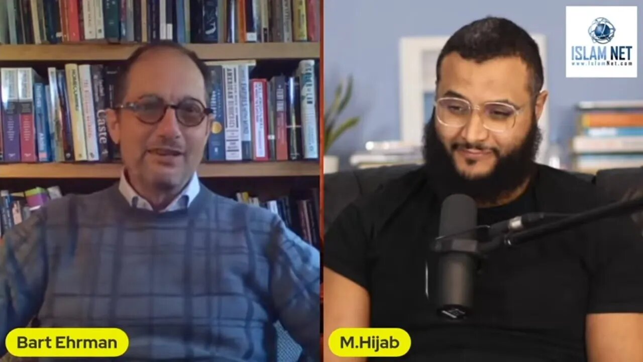 Mohammed Hijab interviews Dr. Bart Ehrman on Jesus Christ and Biblical Corruption