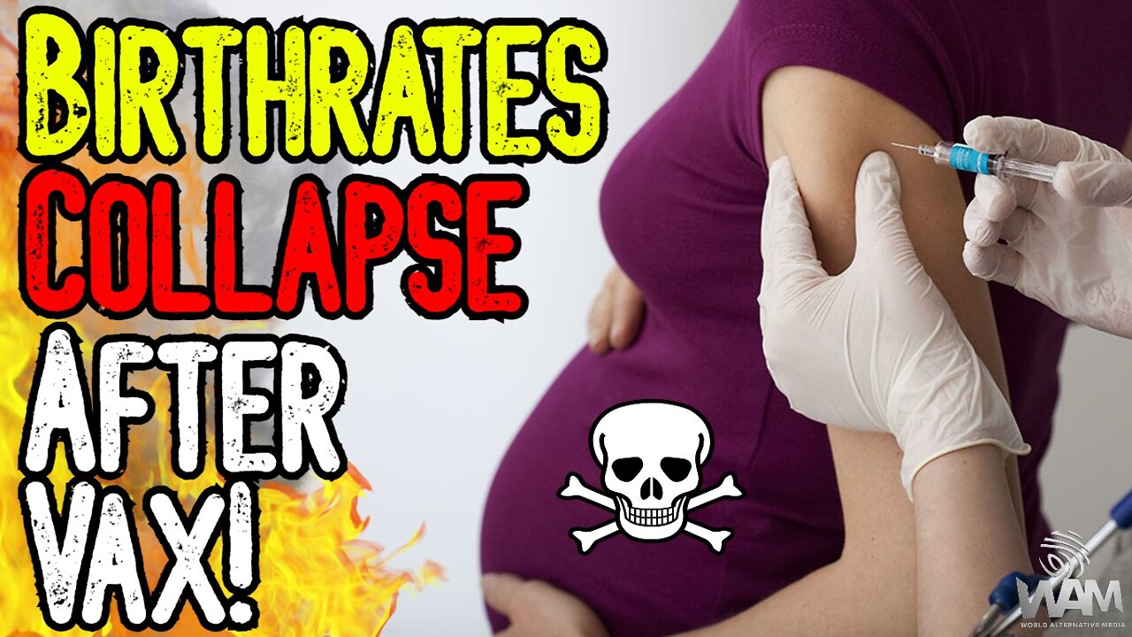 EXPOSED: Birthrates COLLAPSE AFTER VAX! - Globalists TARGET KIDS! - This Is PURE EVIL!