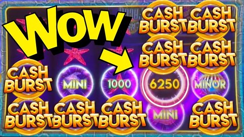 THE TYPE OF BUBBLES I ENJOY 😉 to See POP!! CASH BURST SLOT