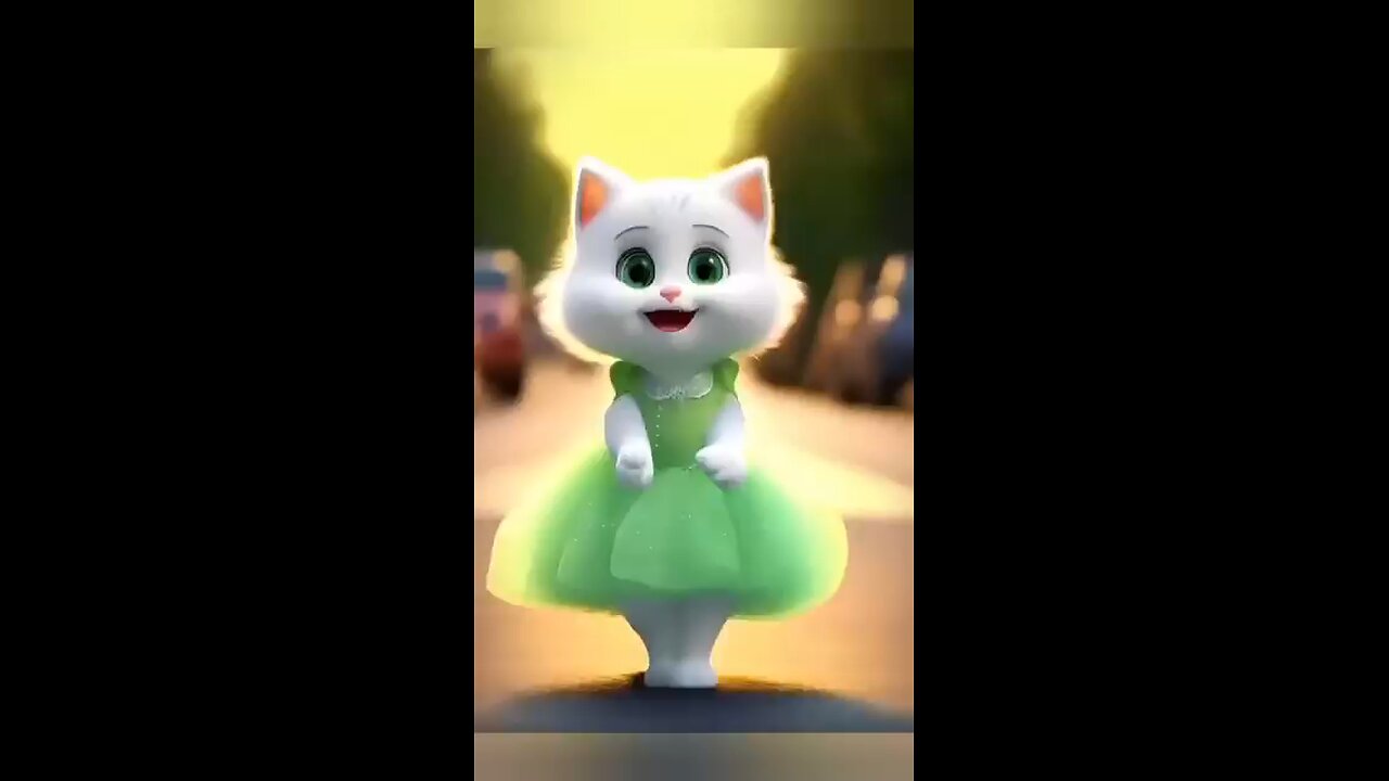 cute cat dance