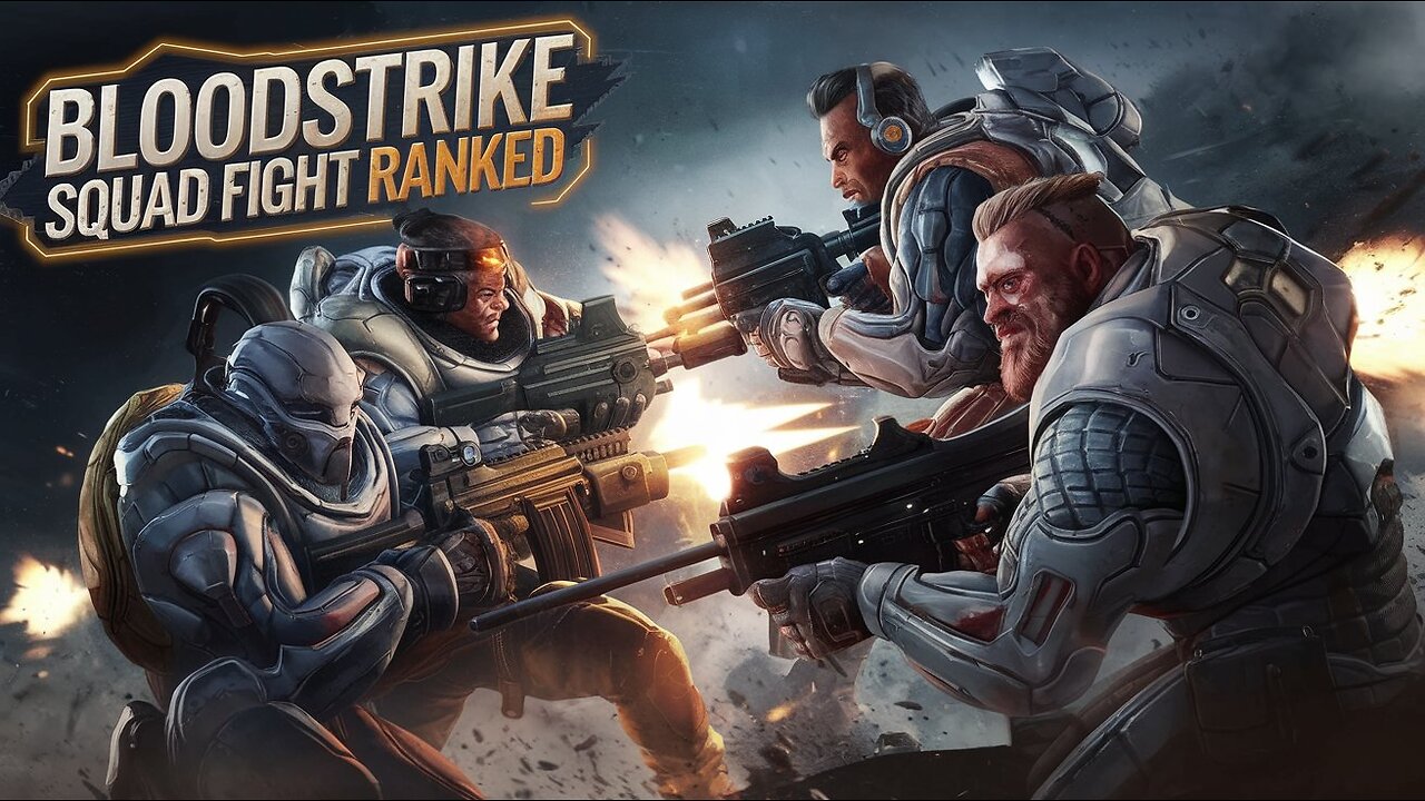 🔴Bloodstrike New Strike Pass Squad Fight Rank Push