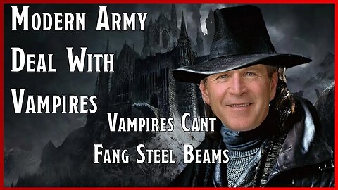 How would a modern army deal with the vampire menace? 🧛 @guardbrosfielddesk