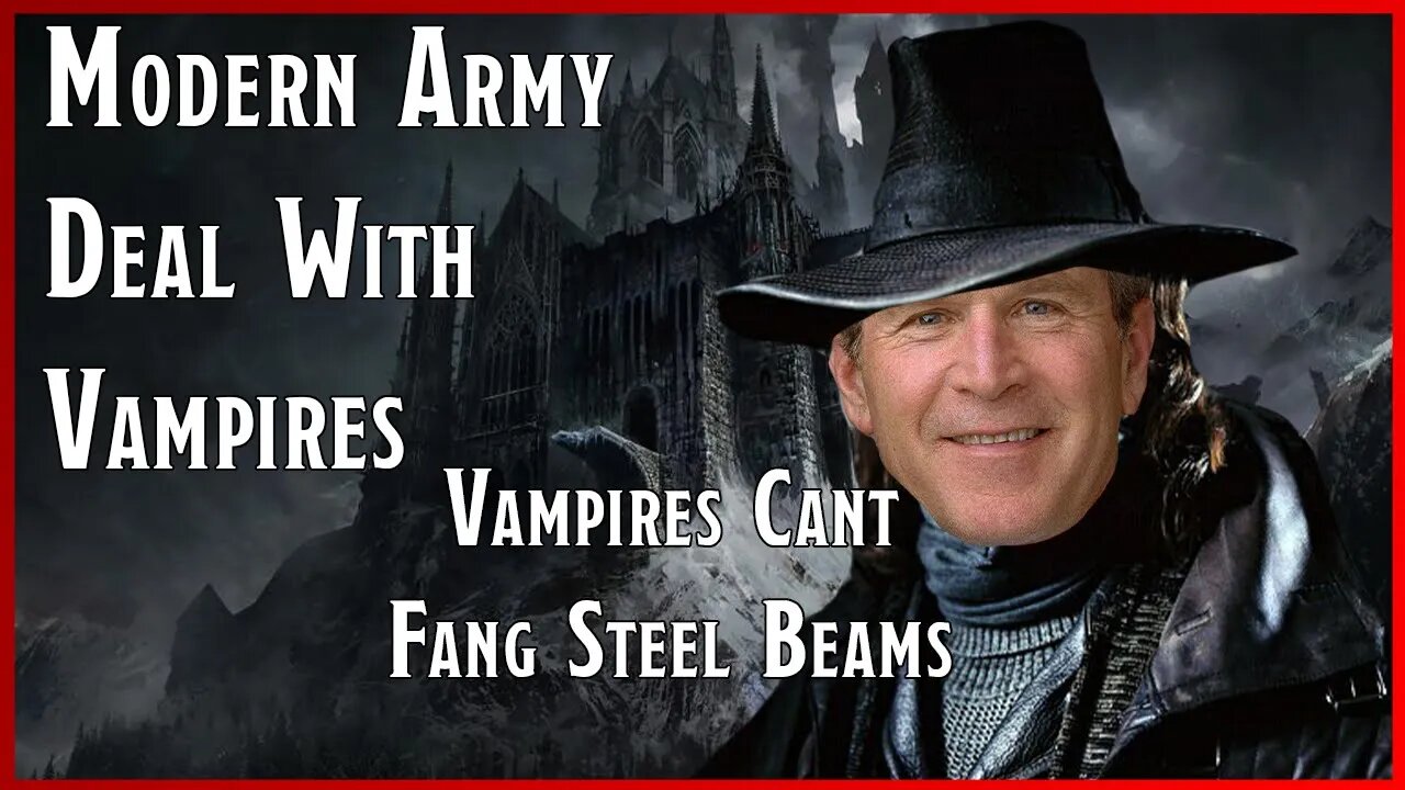 How would a modern army deal with the vampire menace? 🧛 @guardbrosfielddesk