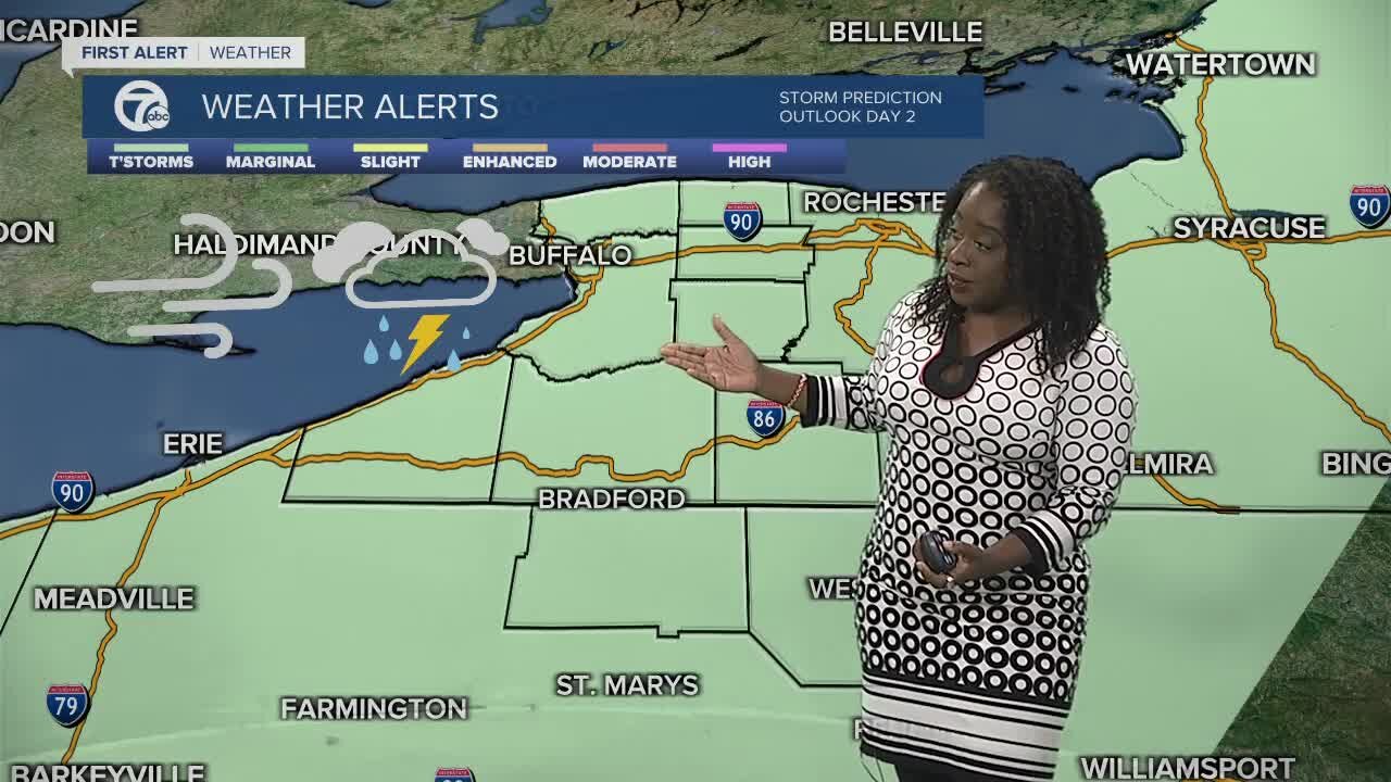 7 First Alert Forecast 12 p.m. Update, Monday, May 24