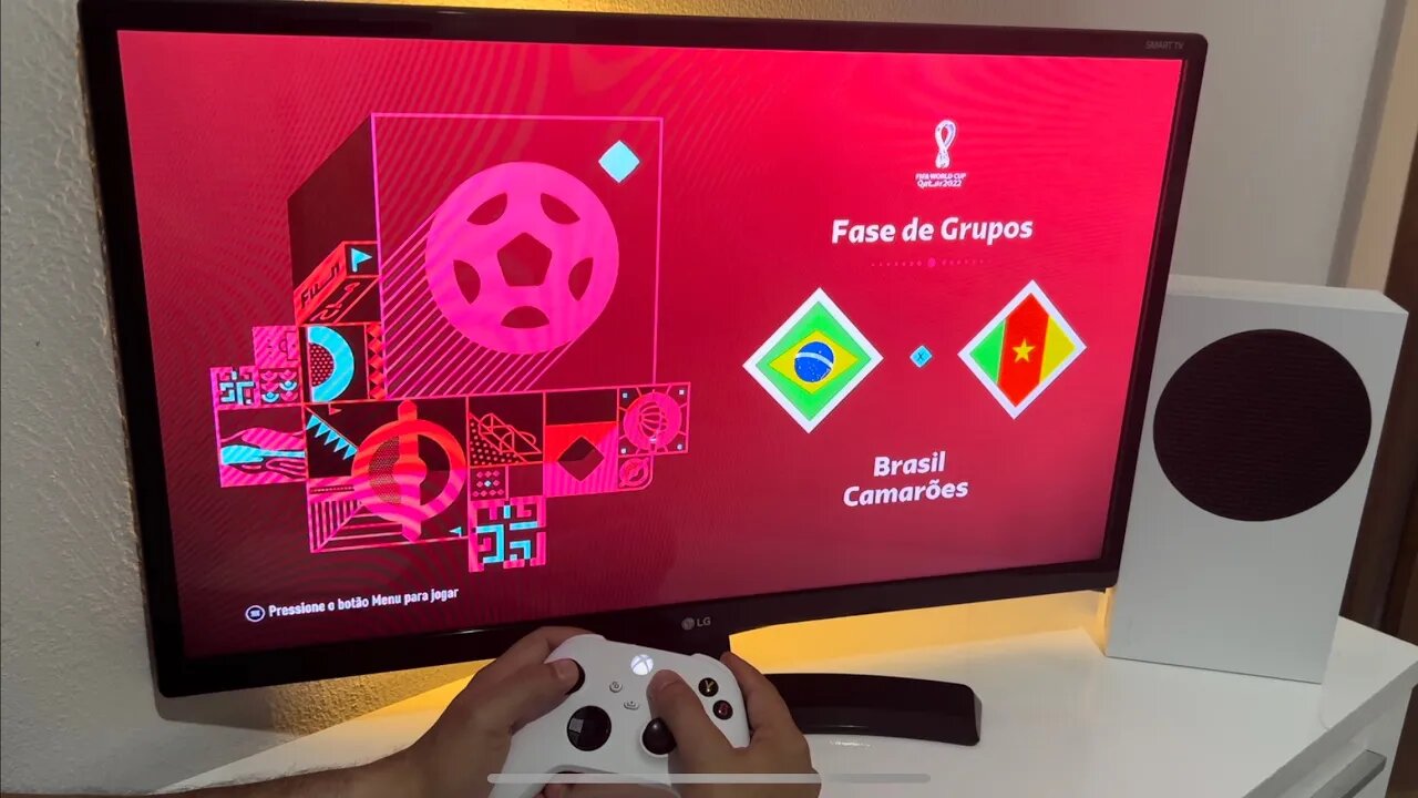 Brasil Vs Cameroon | FIFA World Cup 2022 Qatar - Gameplay [Xbox Series S]